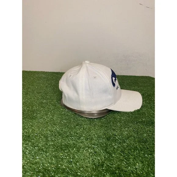 New England Patriots hat cap snap back white retro Y2K Tom Brady Reebok 2011 - Picture 8 of 12